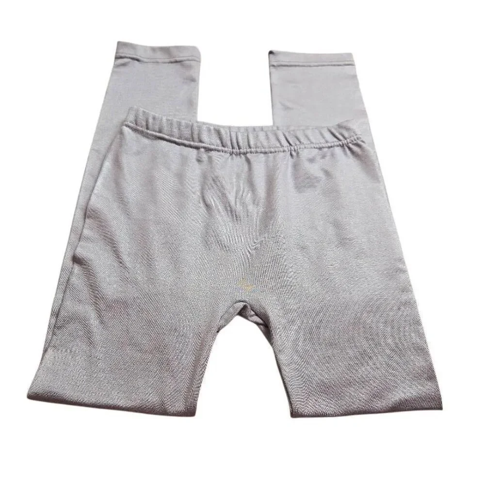 Children's Place Silver leggings M7/8